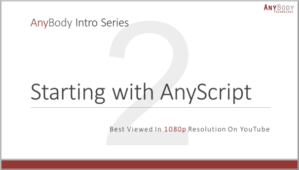 Starting with AnyScript
