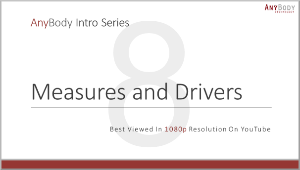 Measures and Drivers