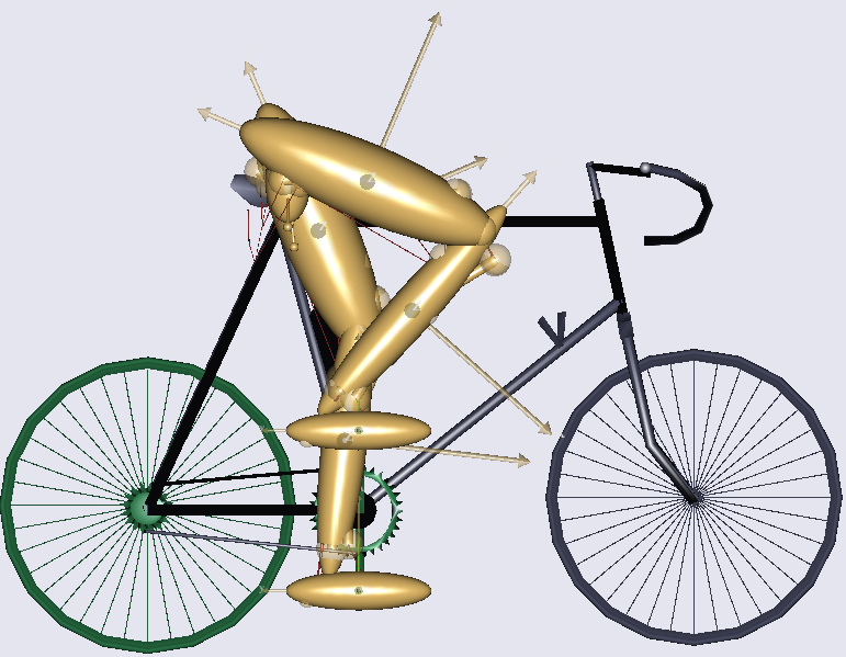 Model view Bike 2D