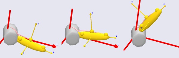 wrap cylinder with via point sequence