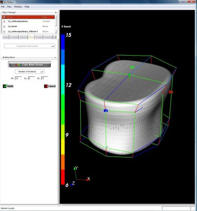 FEA tutorial Mesh