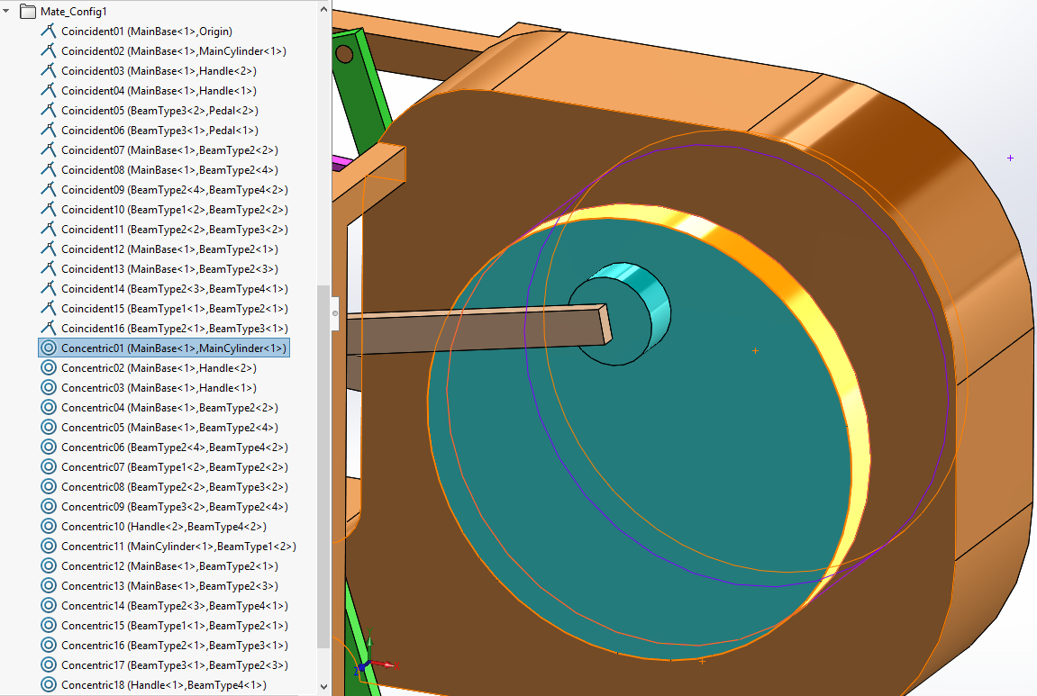 SolidWorks components